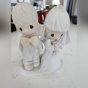 Precious Moments titled "The Lord Bless You and Keep You"